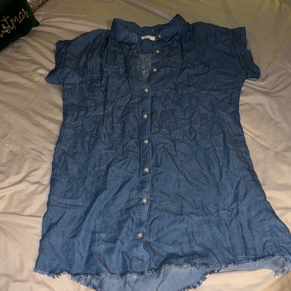 Thread & Supply Blue Denim Dress